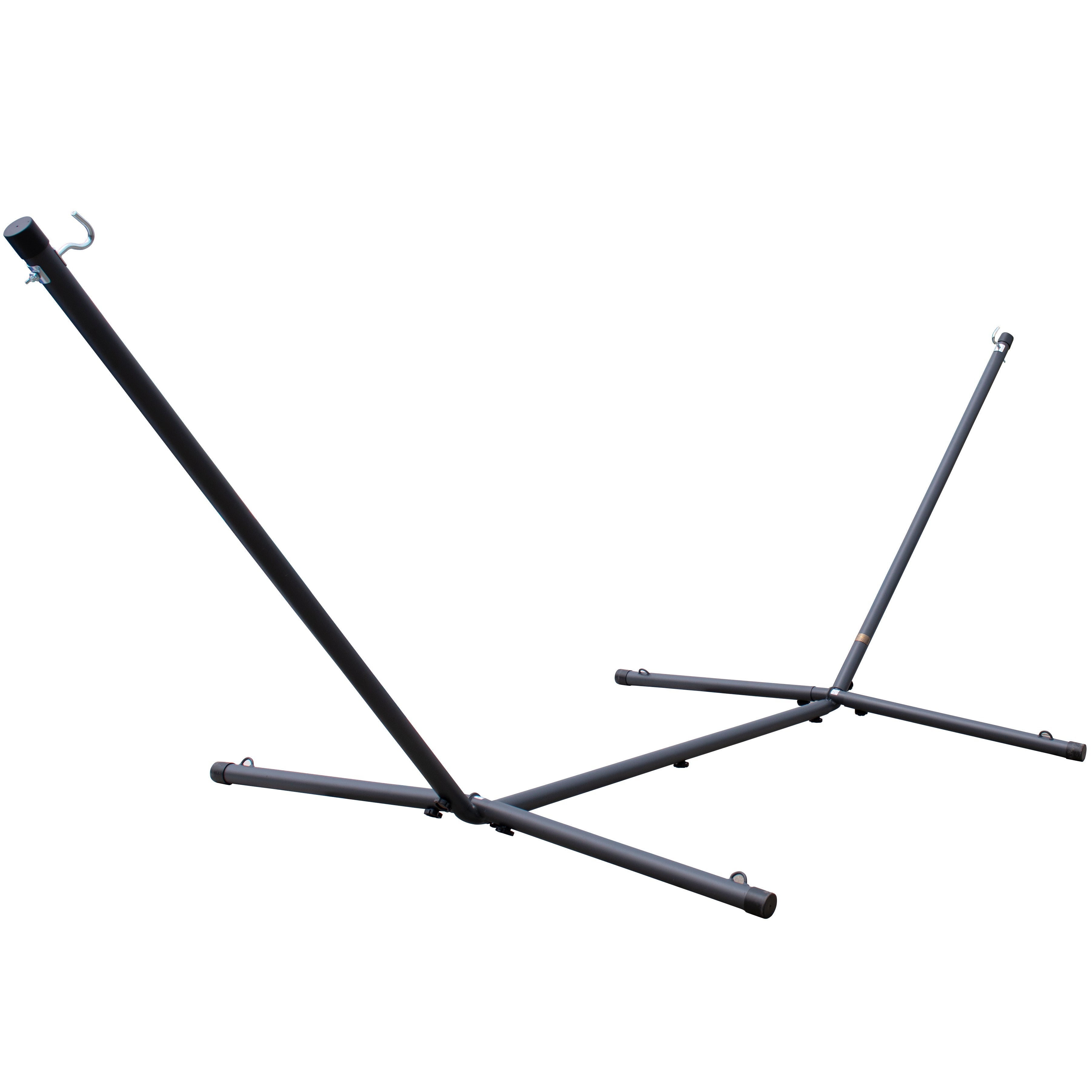 Steel Spreader Bar Hammock Stand (370 cm) - Charcoal