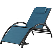 Dockside Phifer ® & Aluminum Sun Lounger - Cape Cod