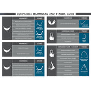 Brazilian Sunbrella ® Hammock Double - Dove