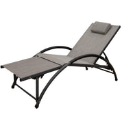 Dockside Phifer ® & Aluminum Sun Lounger - Haven