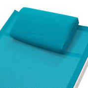 Dockside Phifer ® & Aluminum Sun Lounger - True Turquoise