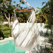 Brazilian Hammock Chair - Natural White