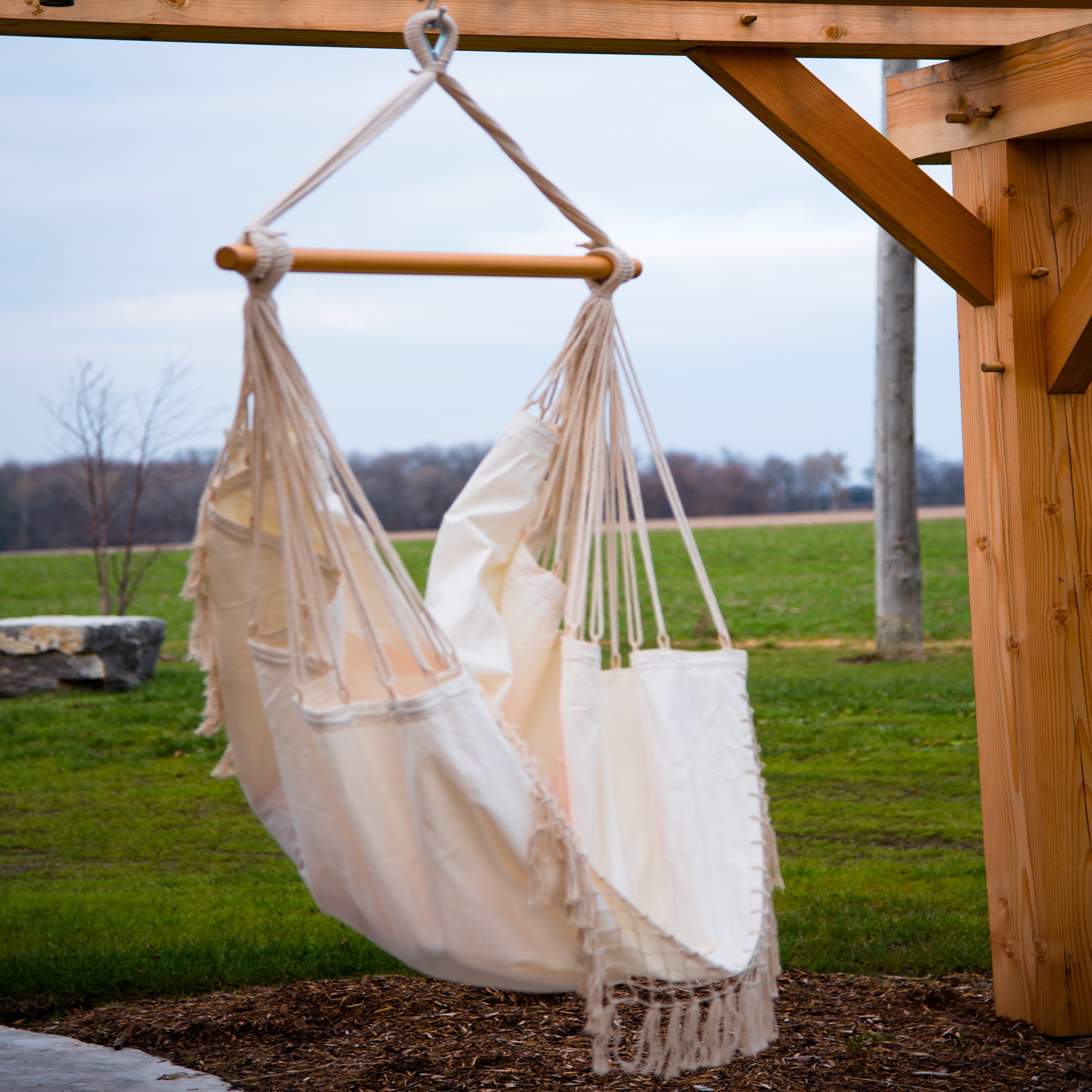 Brazilian Hammock Chair - Natural White