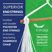 Brazilian Hammock Chair - Natural White