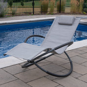 Orbital Phifer ® & Steel Lounger - Haven