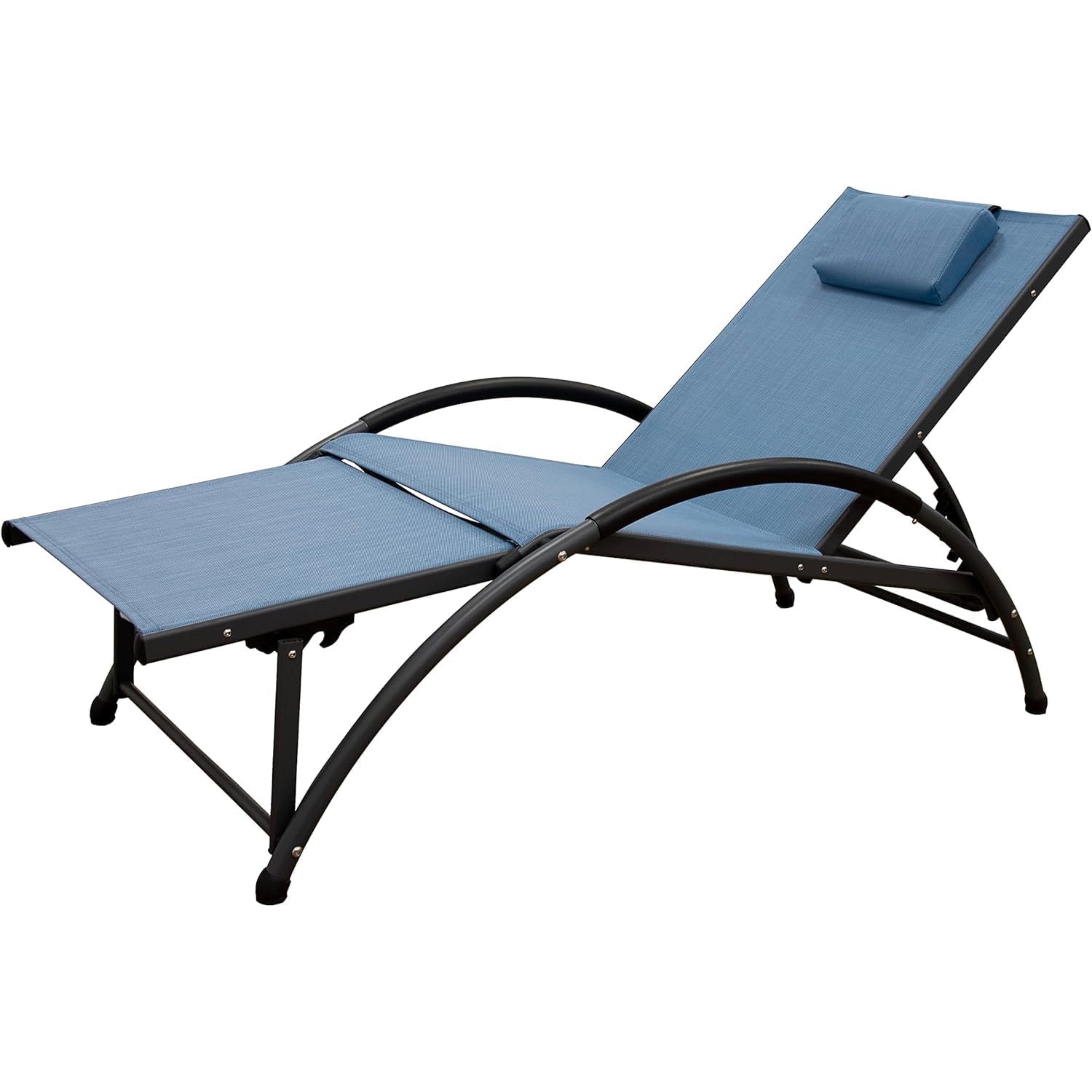 Dockside Phifer ® & Aluminum Sun Lounger - Cape Cod