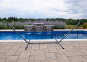 Steel Spreader Bar Hammock Stand (370 cm) - Charcoal