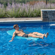 Noodle Floatz Single Swim Mat with 14 Noodles - True Turquoise