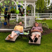 Coral Springs Phifer ® & Aluminum Lounger Set (3pc) - Macchiato