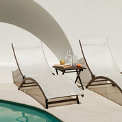 Coral Springs Phifer ® & Aluminum Lounger Set (3pc) - Macchiato