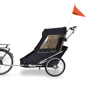Wike Special Needs Large Bike Trailer with Stroller & Jogging Kit - Black