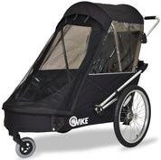 Wike Special Needs Large Bike Trailer with Stroller & Jogging Kit - Black