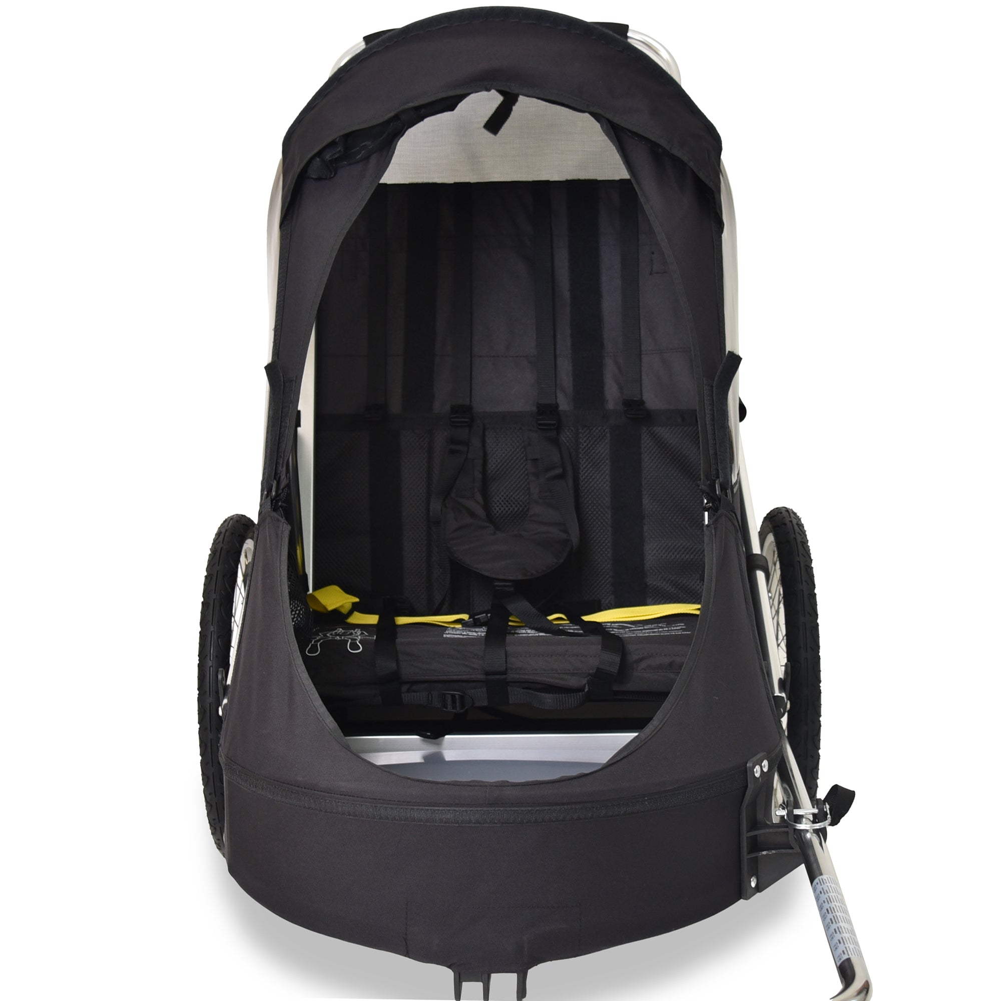 Wike Special Needs Large Bike Trailer with Stroller & Jogging Kit - Black