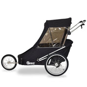 Wike Special Needs Large Bike Trailer with Stroller & Jogging Kit - Black