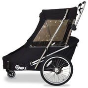 Wike Special Needs Large Bike Trailer with Stroller & Jogging Kit - Black