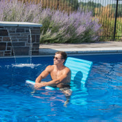 Noodle Floatz Single Swim Mat with 14 Noodles - True Turquoise
