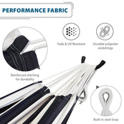 Double Sunbrella® Hammock with Stand (280cm) - Harbor