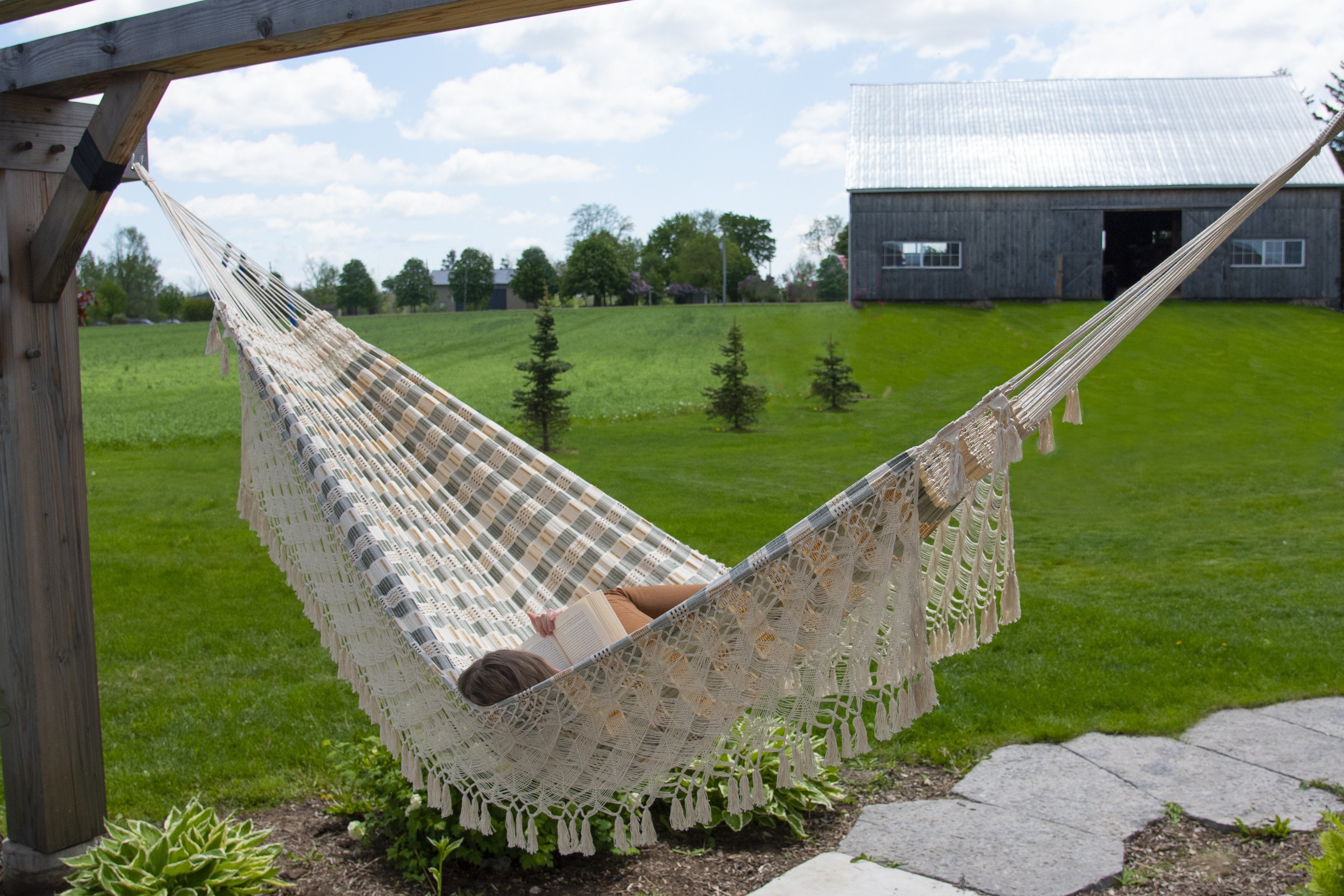 Authentic Brazilian Luxury Hammock - Honey Island
