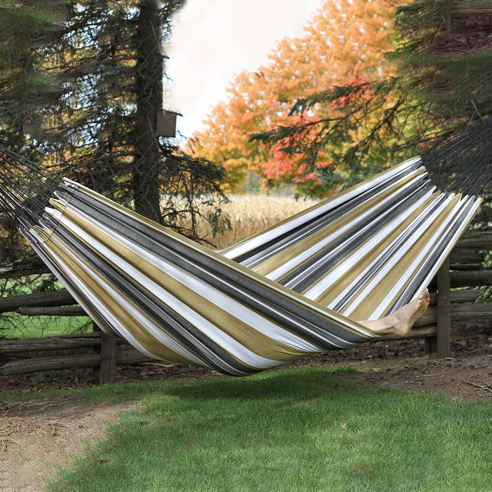 Brazilian Style Cotton Hammock - Desert Moon