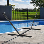 3-Beam Steel Stand (15ft) - Black