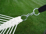 Cotton Rope Spreader Bar Hammock - Natural