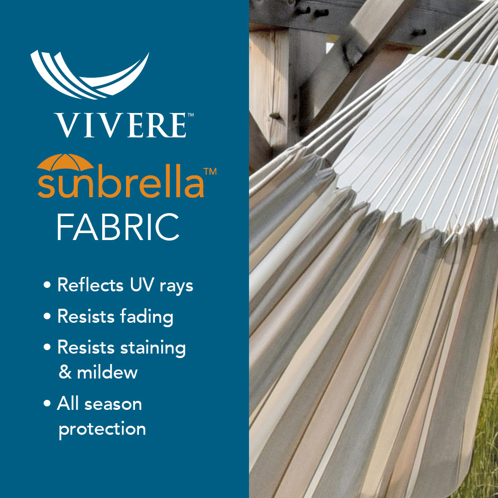 Brazilian Sunbrella ® Hammock Double - Dove