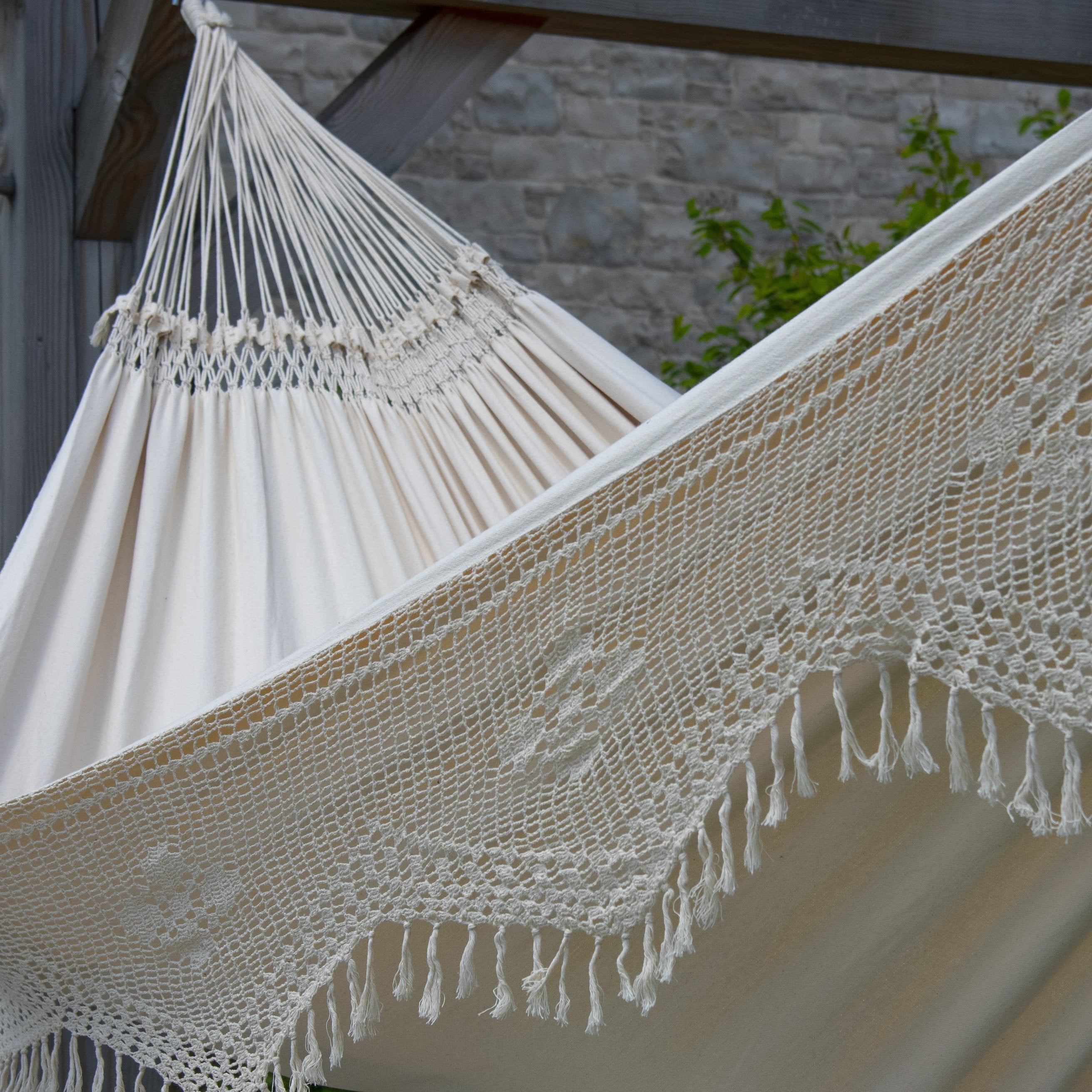 Authentic Brazilian Elegant Hammock Antique