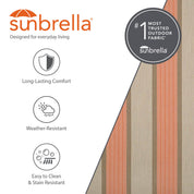 Brazilian Style Sunbrella ® Hammock - Cameo