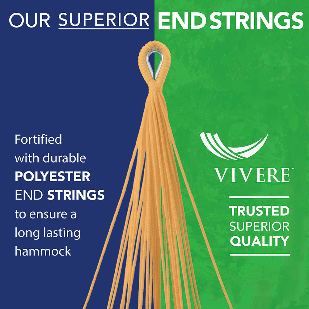 Brazilian Style Cotton Hammock - Tropical