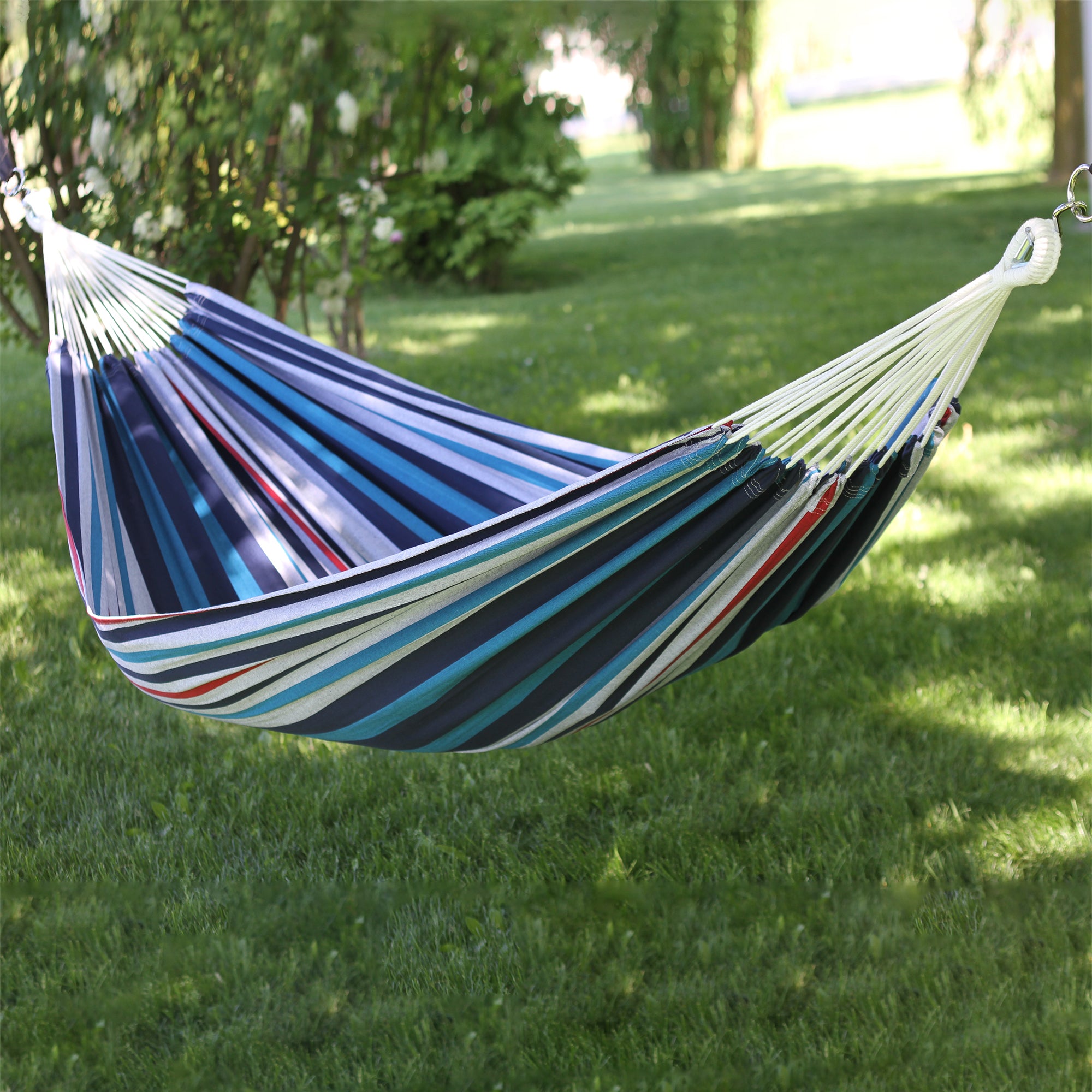 Brazilian Style Cotton Hammock - Denim