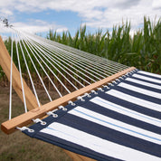 Sunbrella Quilted Spreader Bar Hammock (Double) - Harbor