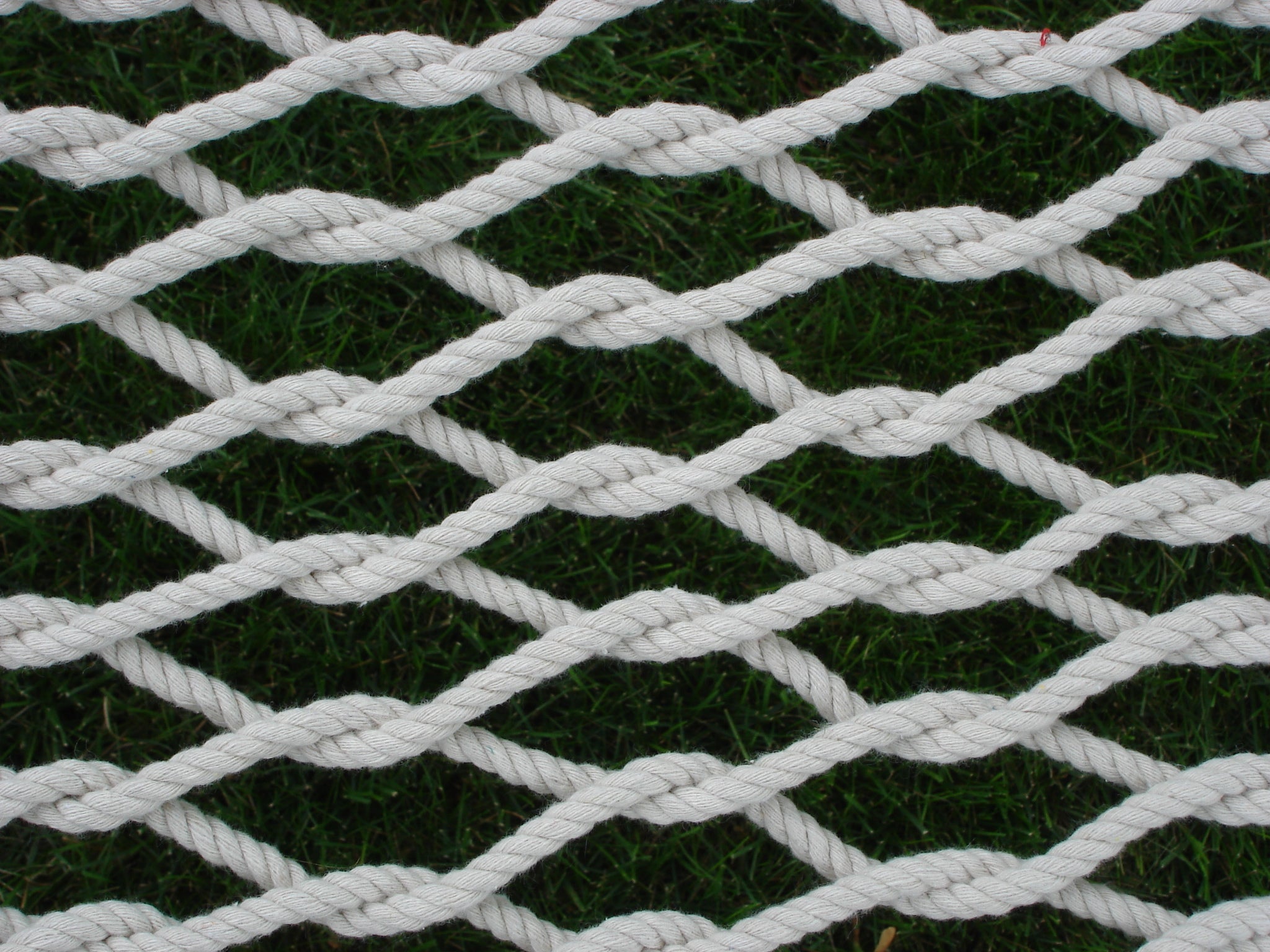 Cotton Rope Spreader Bar Hammock - Natural
