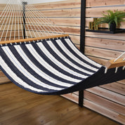 Sunbrella Quilted Spreader Bar Hammock (Double) - Harbor