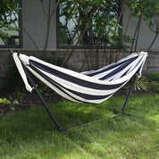 Double Sunbrella® Hammock with Stand (280cm) - Harbor