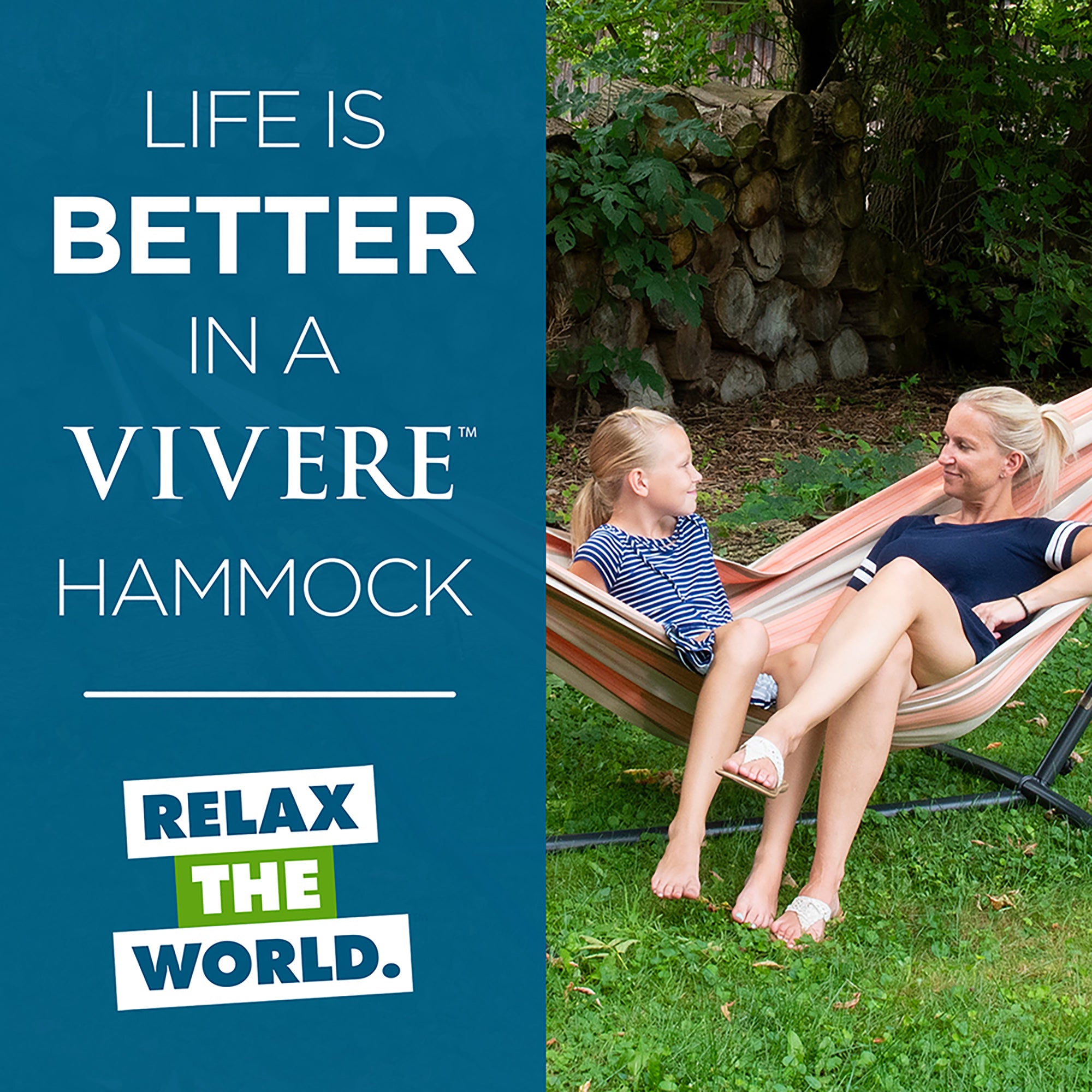 Brazilian Style Sunbrella ® Hammock - Cameo