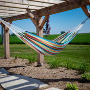 Brazilian Style Sunbrella® Hammock - Carousel Confetti