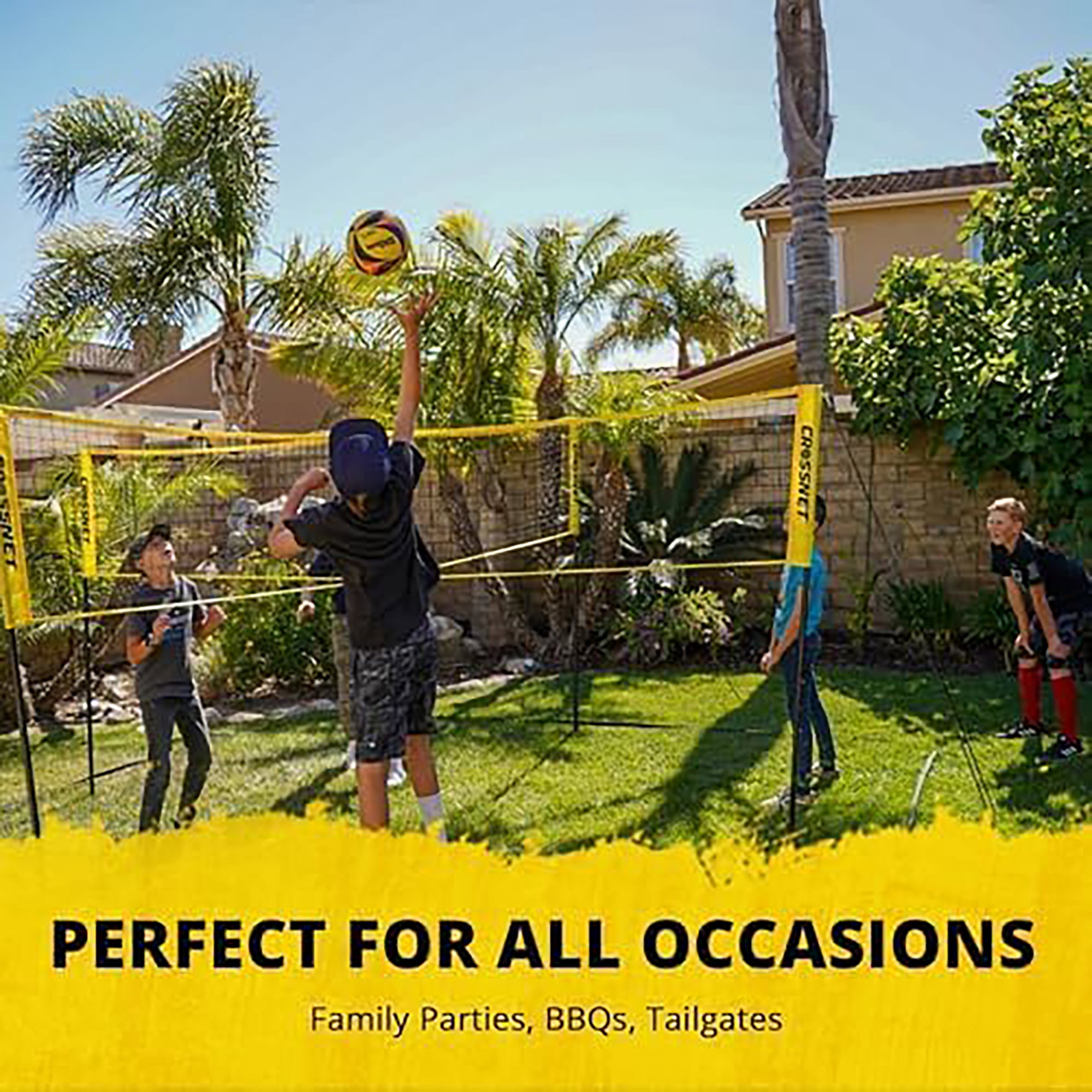 CROSSNET® 4-Square Volleyball Game