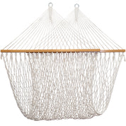 Polyester Rope Spreader Bar Hammock  - White