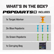 Pop Darts Pro Pack - Bleen/Yurple