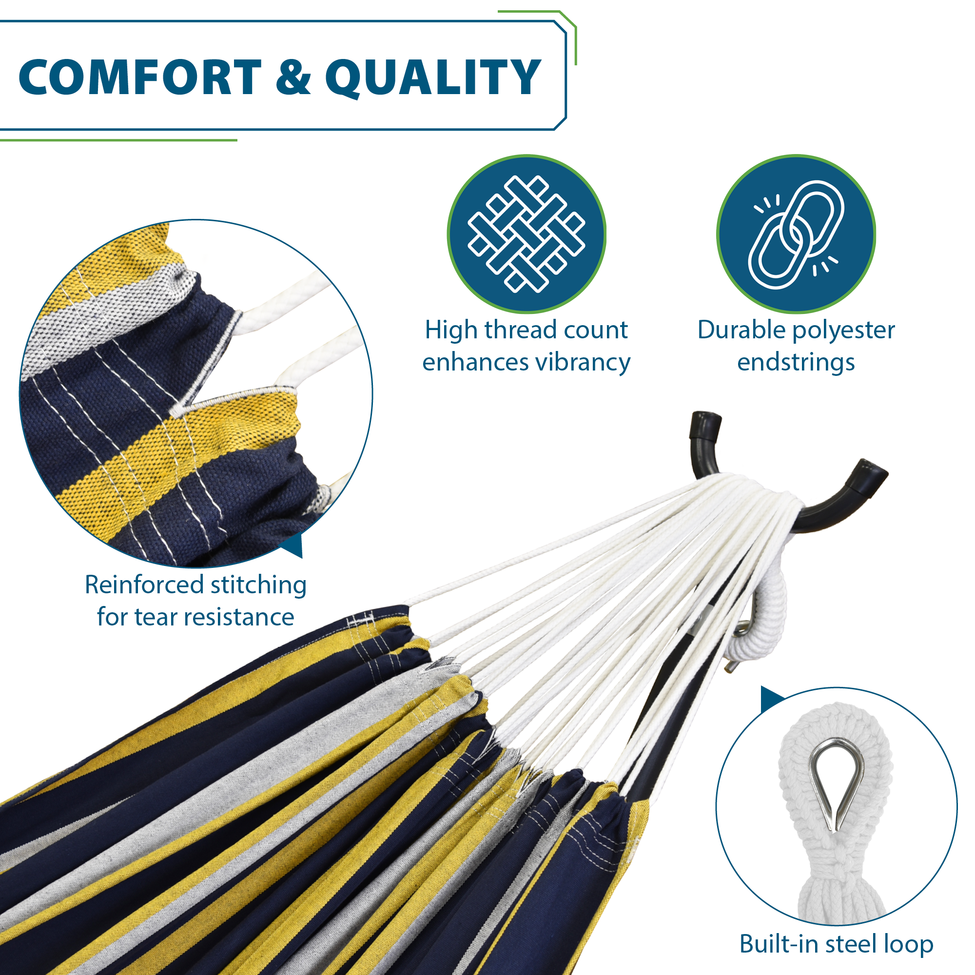 Brazilian Style Hammock - Double Serenity