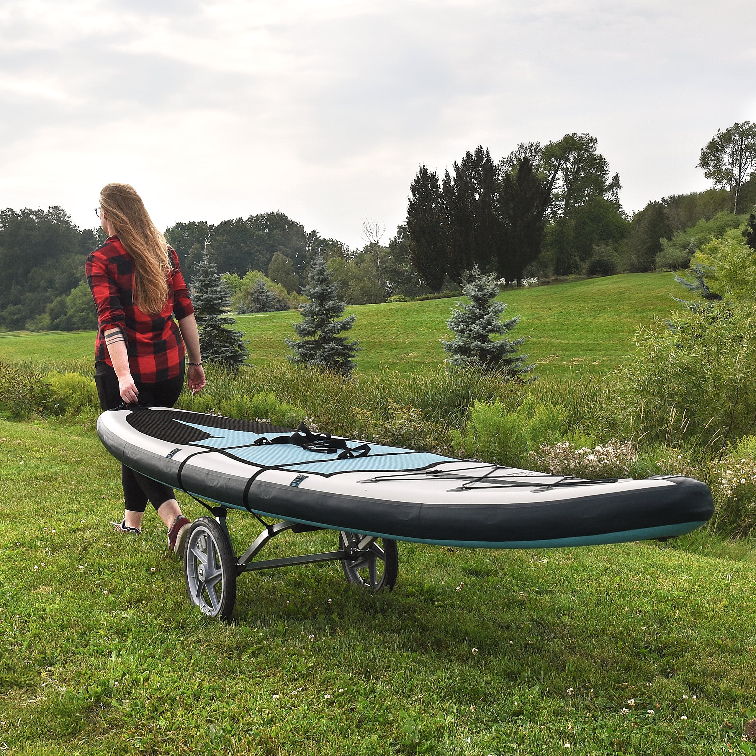 Wike Light Weight Boat Cart with Ultra-Lite Smart Tow-Bar