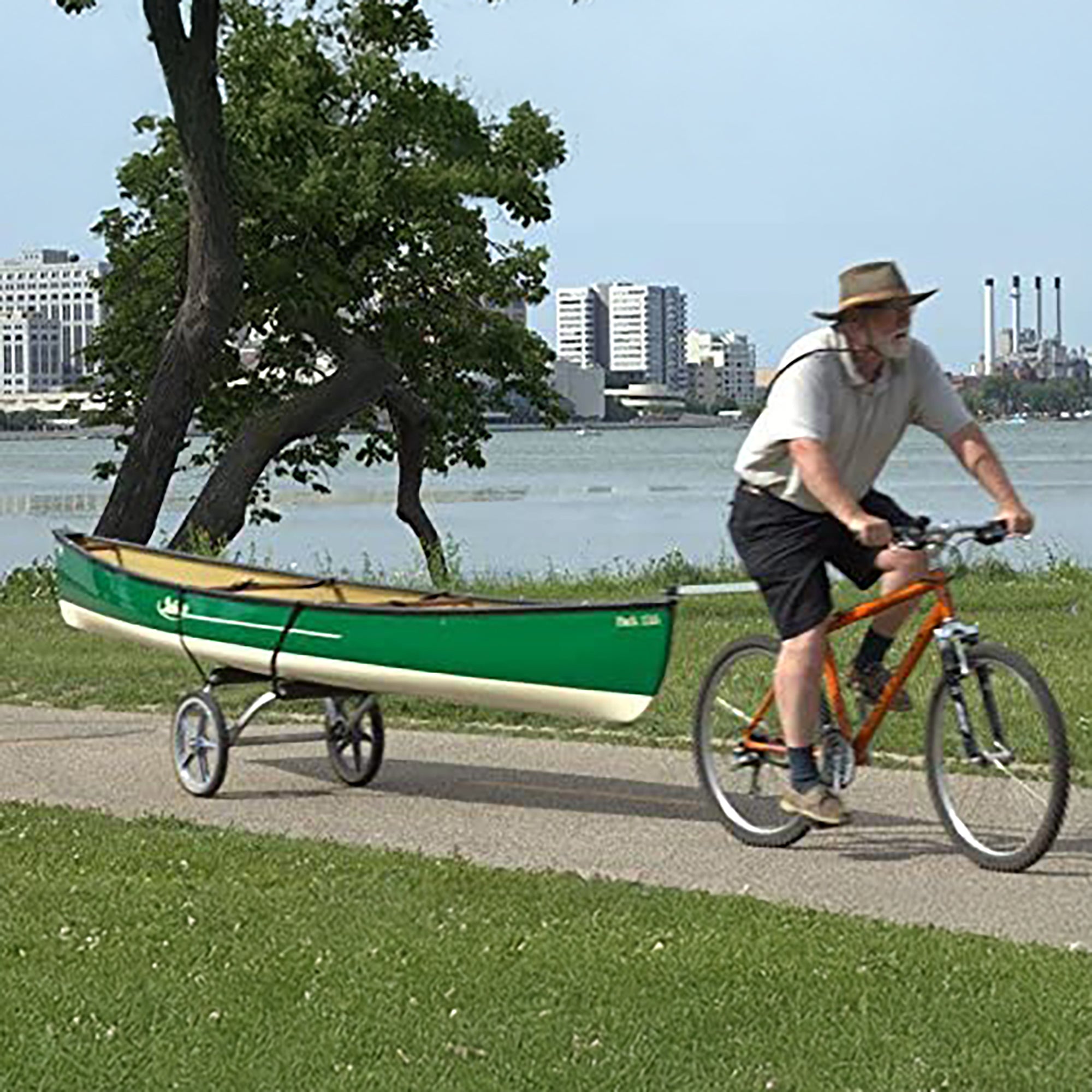 Wike Light Weight Boat Cart with Ultra-Lite Smart Tow-Bar