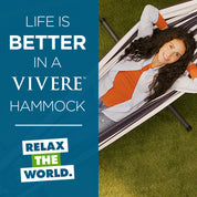 Double Sunbrella® Hammock with Stand (280cm) - Harbor
