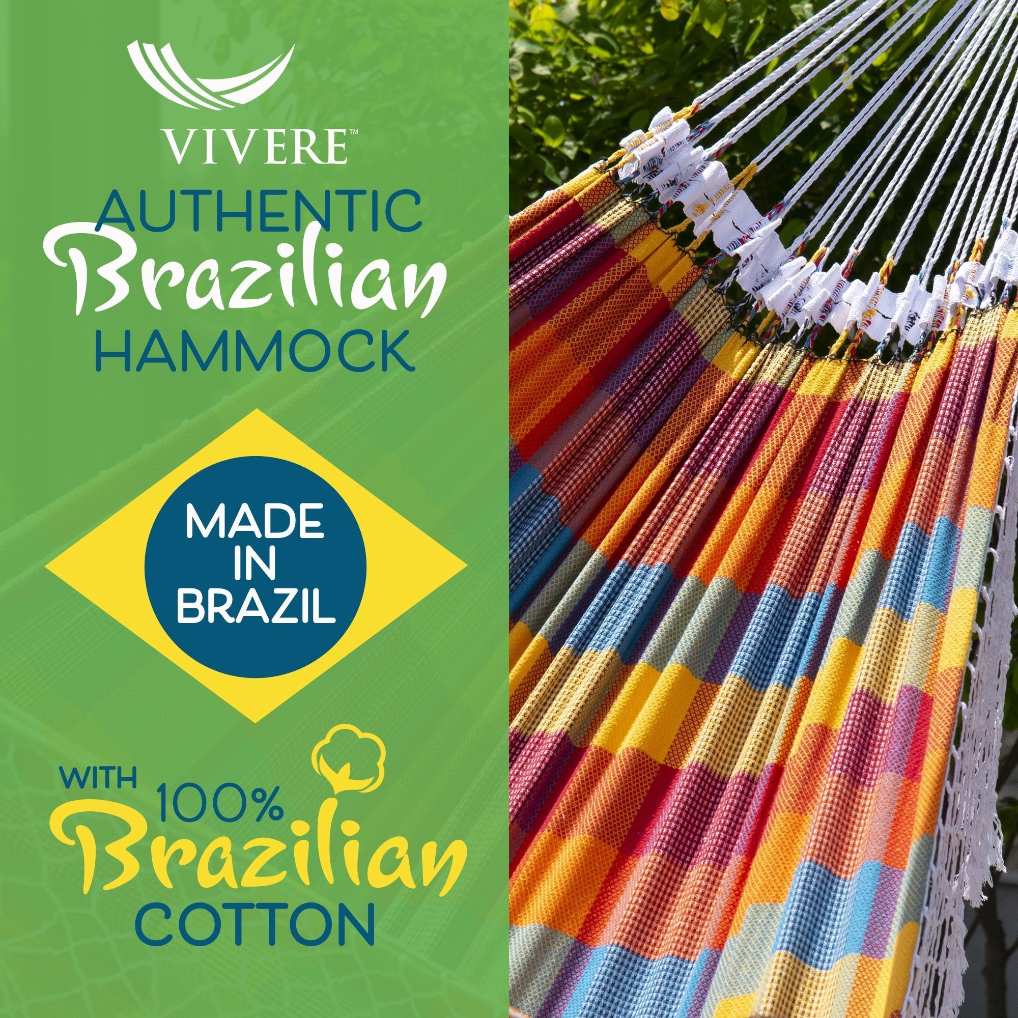 Authentic Brazilian Tropical Hammock Carnival