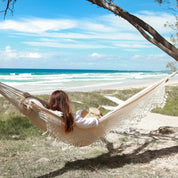 Authentic Brazilian Elegant Hammock Antique