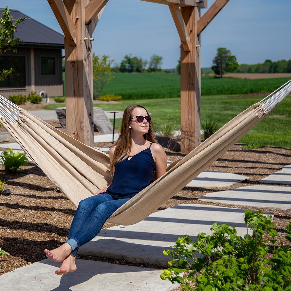 Brazilian Style Sunbrella® Hammock - Sand