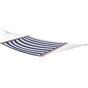 Sunbrella Quilted Spreader Bar Hammock (Double) - Harbor