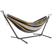 Double Cotton Hammock with Metal Stand Combo (250cm) Serenity