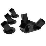 Steel Tripod BRAKITS for 4x4 Posts - Black