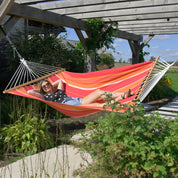 Cotton Spreader Bar Hammock - Mimosa
